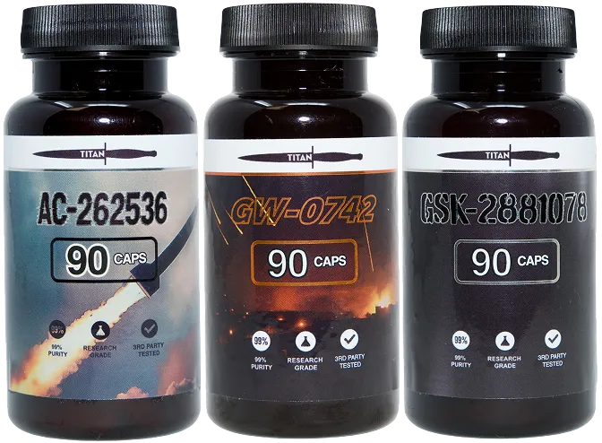 AC262536 x GW0742 x GSK2881078 SARMs For Sale